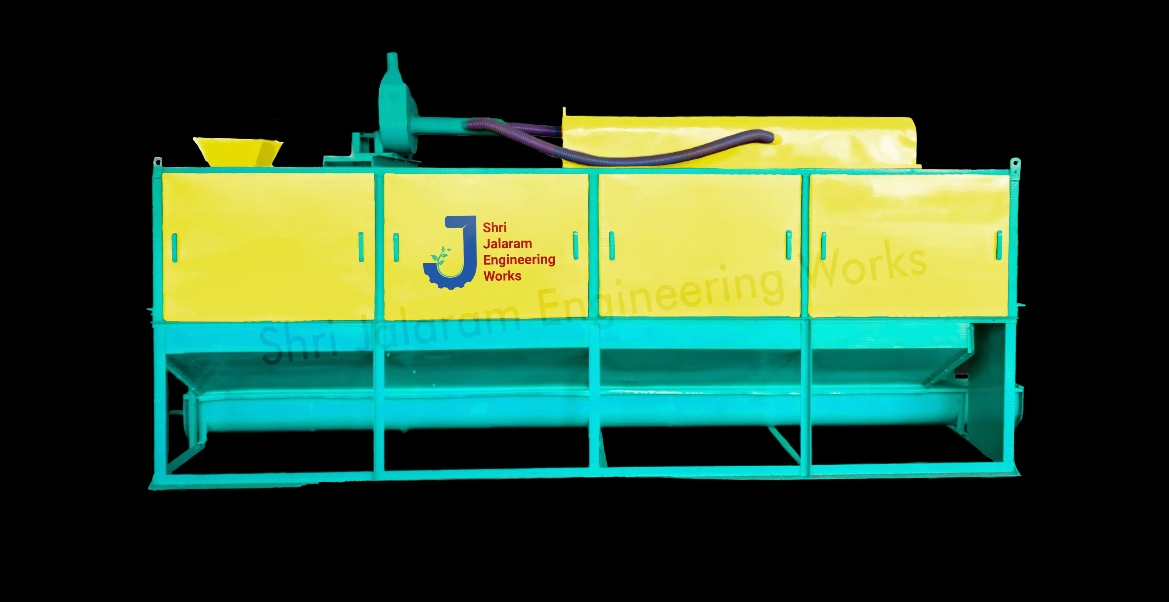 Hexagonal Seed Cleaner machine by Shri Jalaram Engineering Works