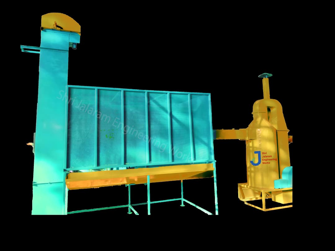 Multi-Crop Commercial Vertical Dryer for agricultural grain drying by Shri Jalaram Engineering Works